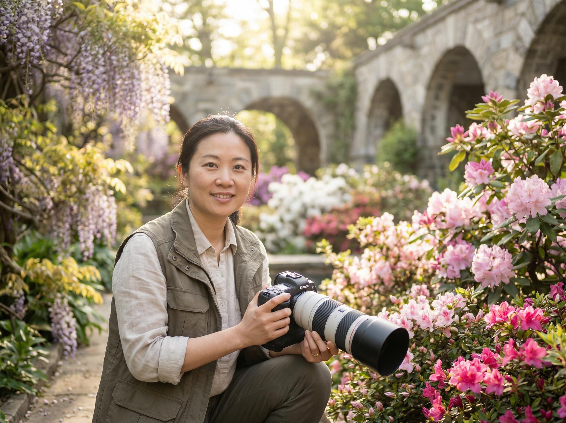 17c一起草植物视频摄影师-王晓薇